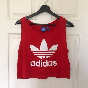 Adidas Originals Cropped Tank Top